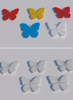 Butterfly 3d Model