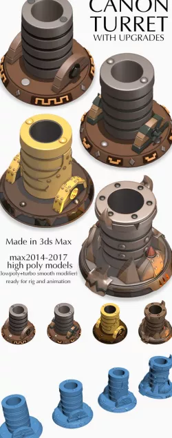 Canon Turret with upgrades