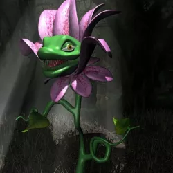 Carnivorous Character Plant RIGGED