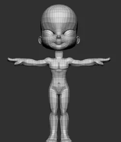 Cartoon Boy Base