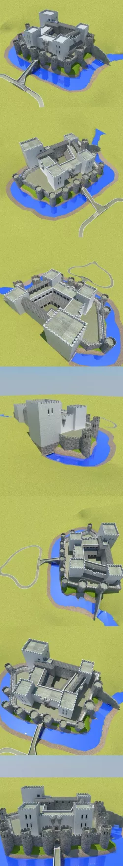 CASTLE low poly