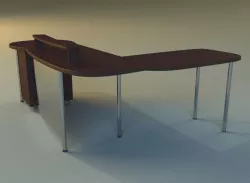 Computer table boss