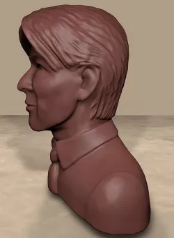 David Bowie 3D head model