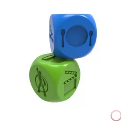 Dice Planner with Images 3D Printable