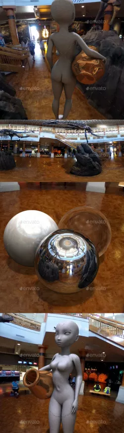 Dinosaur Museum HDRI
