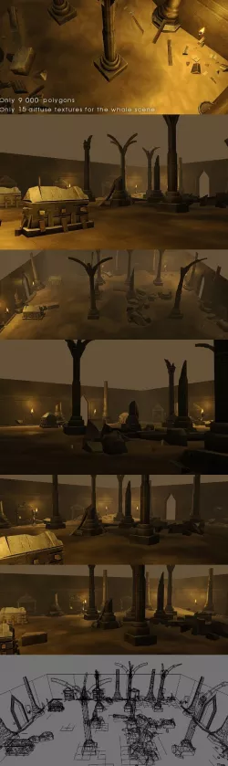 Egypt tomb map set - 1