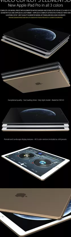 Element3D - iPad Pro