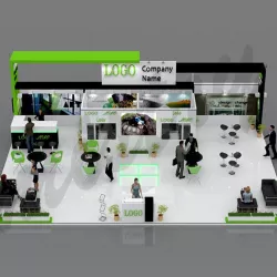 Exhibition Booth 3D Model