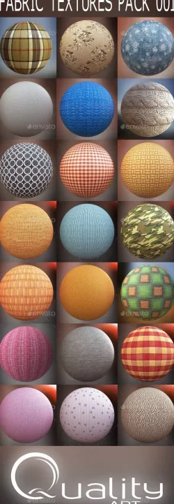 FABRIC TEXTURES PACK 001