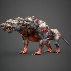 Fantasy Animal Hell Dog