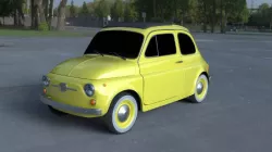 Fiat 500D Nuova 1960 HDRI