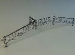 Forged railing