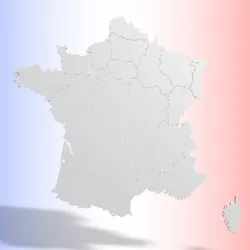 FRANCE 3D MAP
