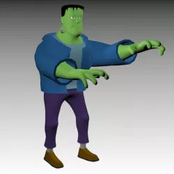 Funny Frankenstein Model