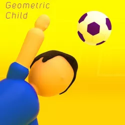 Geometric Low Poly Child