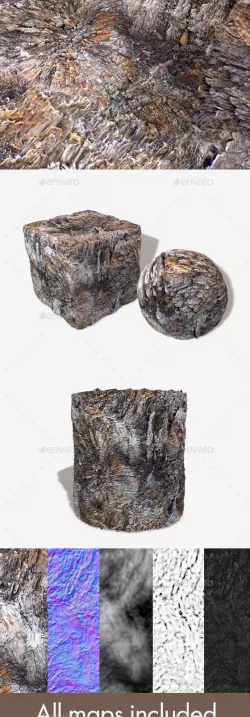 Gnarly Wood Seamless Texture
