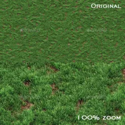 Grass seamless texture for CG