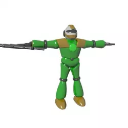 Green robot