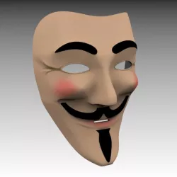 Guy Fawkes/Anonymous Mask