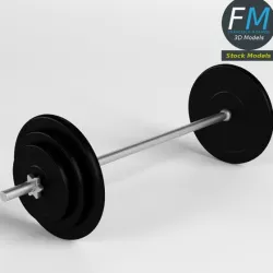Gym Equipment - Plate and Bar Weights set