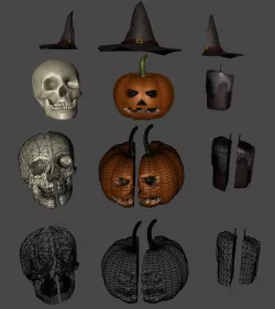 Halloween 3D Pack