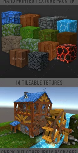 Hand painted texture pack