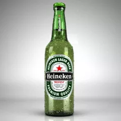 Heineken 3D Bottle