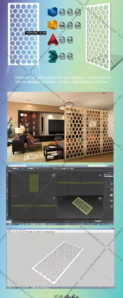 honeycomb (3d screen)PD_G04