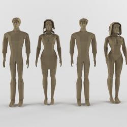 Human Solidworks Design Solidworks CAD Human Male Female Bundle 3D Models | Page 1 | STLFinder