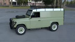 Land Rover Defender 110 Hard Top w interior HDRI