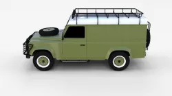 Land Rover Defender 110 Hard Top w interior rev