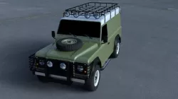 Land Rover Defender 110 Hard Top wo interior HDRI