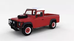 Land Rover Defender 110 Pick Up w interior rev