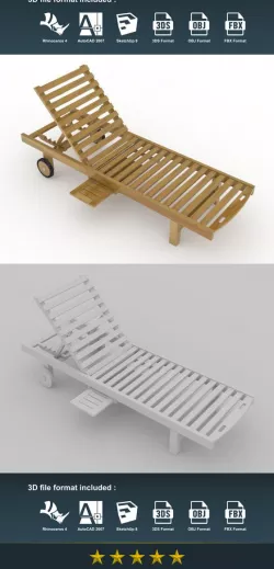 Lounger with Tray