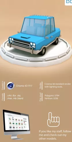 Low Poly Car
