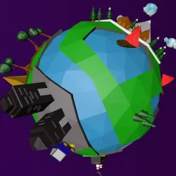 Low poly Earth