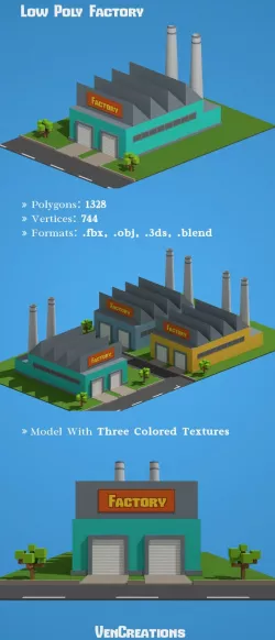 Low Poly Factory