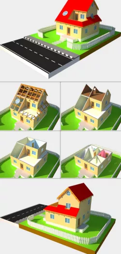 Low Poly House