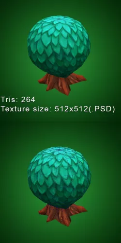 Low Poly Plant