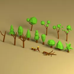 Low Poly Tree Pack