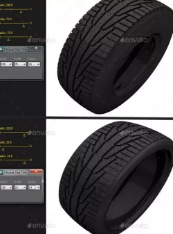 Max-Scripted Tire Size Changer