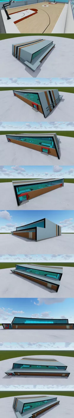 Modern SPORTS HALL design