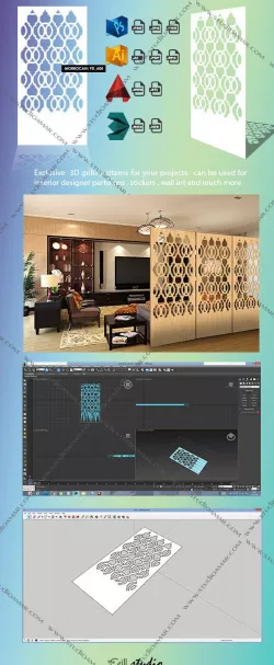 Moroccan (3D Screen) PD_A05