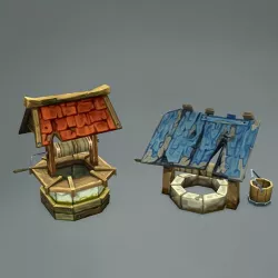 Old Wells HandPainted