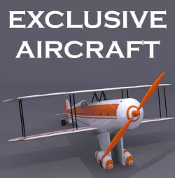 Plane 3D Model