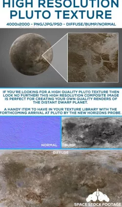 Pluto Texture
