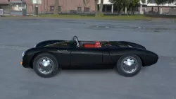 Porsche 550 Spyder black HDRI