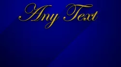 Professionally Lit Text Preset 2 | Long shadow