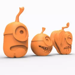 Pumpkin minion 3D print