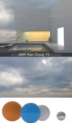 Rain Cloudy V3 HDRI